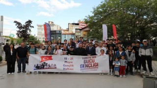 Kütahyada oryantiring yarışları şehir merkezinde gerçekleşti