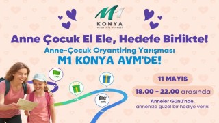 M1 Konya AVMden Anneler Gününe özel Oryantiring Yarışması