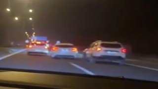 Makas atarak trafiği tehlikeye düşürdü: 9 bin lira ceza yedi