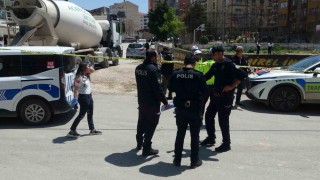 Malatyada beton mikseri dehşeti