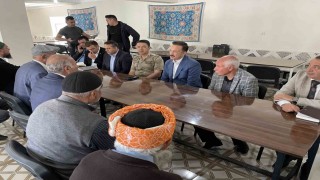 Malazgirt Kaymakamı Bayram köy ziyaretlerine devam ediyor