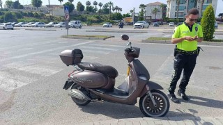 Manavgatta motosiklet kazası: 1 yaralı