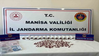 Manisada 2 bin 415 adet uyuşturucu hap ele geçirildi