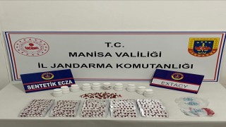 Manisada bin 216 adet sentetik hap ele geçirildi