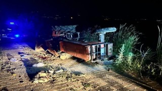 Manisada traktör kazası: 1 ölü, 1 yaralı