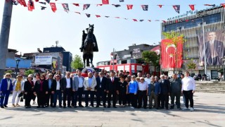 Manisanın ilçelerinde 19 Mayıs coşkusu