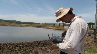 Manyasta çeltik ekimleri sürüyor