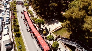 Mardinde Gençlik Yürüyüşü coşkusu