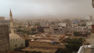 Mardinde toz taşınımı günlük yaşamı olumsuz etkiledi