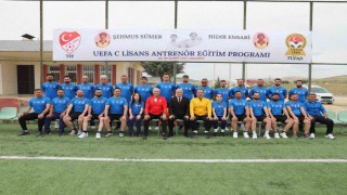 Mardinde UEFA C lisans kursu başladı
