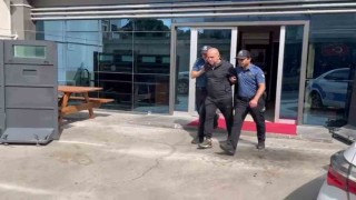 Marmarayda çocuklarının yanında babayı darbeden şahıs adliyeye sevk edildi