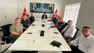 Marmariste yaz sezonu öncesi liman ve deniz güvenliği toplantısı yapıldı