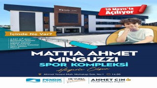 Mattia Ahmet Minguzzinin ismi Pendikte yeni açılacak spor kompleksinde yaşayacak