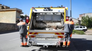 Melikgazide günlük 440 ton çöp toplanıyor, 700 km yol süpürülüyor