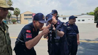 Mersinde özel bireyler asker olma heyecanı yaşadı