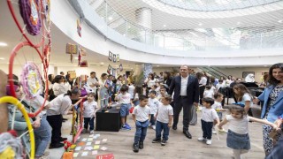Mersinde Tükenmeyen Sevgiler, Dönüşen Eserler Sergisi açıldı