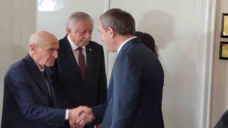 MHP Lideri Bahçeli, DEM Parti heyeti ile görüştü