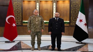 Milli Savunma Bakanlığı heyeti, Suriye Savunma Bakanı Kasra ile görüştü