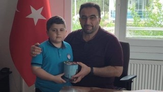 Minik yürekten büyük bağış