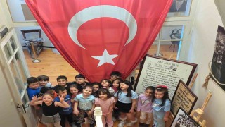 Minik ziyaretçilerden ‘Söke Kent Müzesine yoğun ilgi