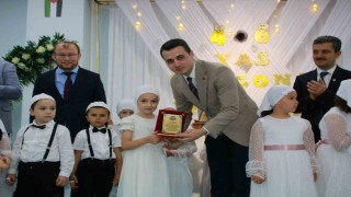 Miniklerin yıl sonu sergisi ilgi ile izlendi
