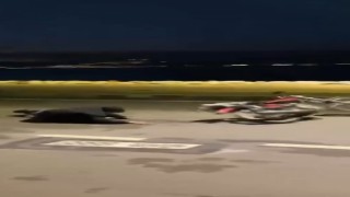 Motosiklet şovu kötü bitti