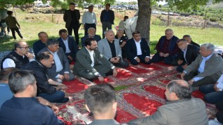 Mücahit Arınç, Demircide mahalle hayırlarına katıldı