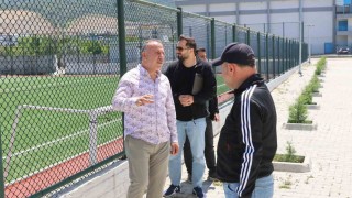 Müdür Yığmatepe, Yenipazar ve Nazillideki yatırımları inceledi