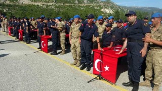 Muğlada 64 engelli birey yemin ederek bir günlüğüne asker oldu