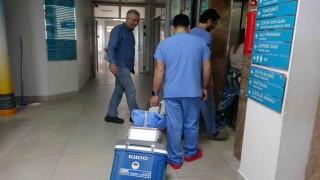Muğlada beyin ölümü gerçekleşen hastanın karaciğeri İzmire nakledildi