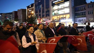 Muşta meşaleli gençlik yürüyüşü düzenlendi