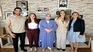 Nazillideki şehit aileleri unutulmadı