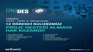 NÖHÜde ÜNİDES proje desteği sayısı artışını sürüyor