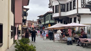 Odunpazarına yerli ve yabancı turistlerden yoğun ilgi