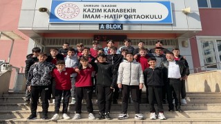 Öğrenciler adım adım hedefe