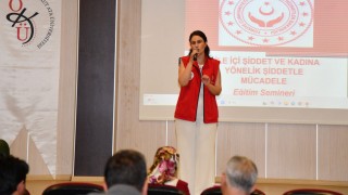 OKÜ’de Kadına Yönelik Şiddetle Mücadele Eğitimi Düzenlendi