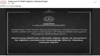 Okul müdürü kansere yenik düştü