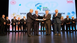 OMÜye Spor Dostu Kampüs ünvanı