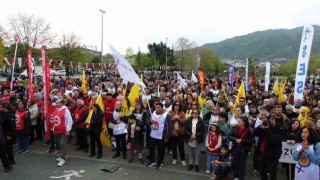 Orduda 1 Mayıs etkinliği