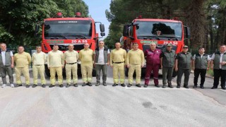 Orman ekipleri Denizli ve Uşakta 2024-25 döneminde 202 yangına müdahale etti