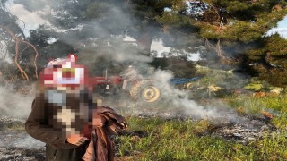 Orman sınırında ateş yakan 2 kişiye para cezası kesildi