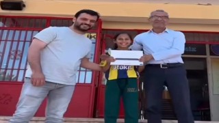 Ortaokul öğrencisinin çöp duyarlılığı tablet kazandırdı