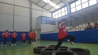 Ortaokullar Arası Parkur Yarışması düzenlendi