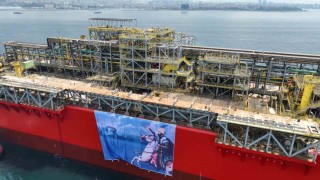 ‘Osman Gazi platformunun 15 Temmuz Şehitler Köprüsünden geçişi dron ile görüntülendi