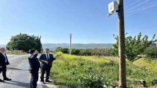 Osmanelinde güvenlik kameraları ile teknolojik kapasite artıyor