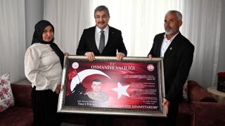 Osmaniye Valisi Dr. Erdinç Yılmaz’dan Şehit Ailelerine Anlamlı Ziyaret