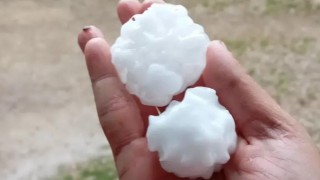 Osmaniye’de Ceviz Gibi Dolu Yağışı Şaşırttı