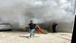 Osmaniye Kadirli’de Korkutan Ev Yangını