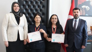 Osmaniye’de Görev Yapan Hemşirelere Teşekkür Belgesi