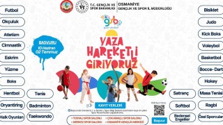 Osmaniye’de GSB Spor Okulları Yaz Dönemi Kayıtları Başlıyor!